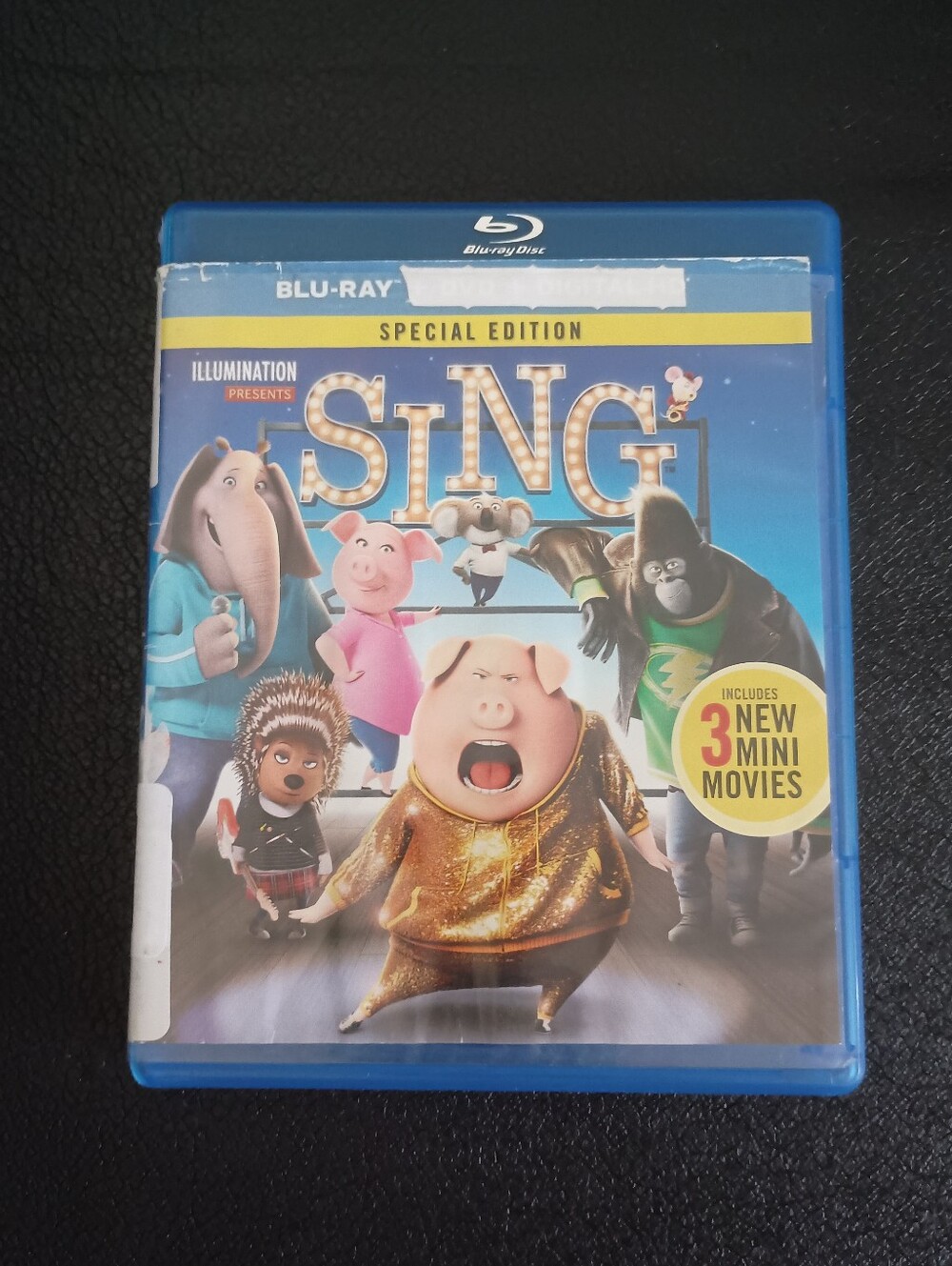 3/$10 🌟 SING Special Edition Blu-Ray Movie